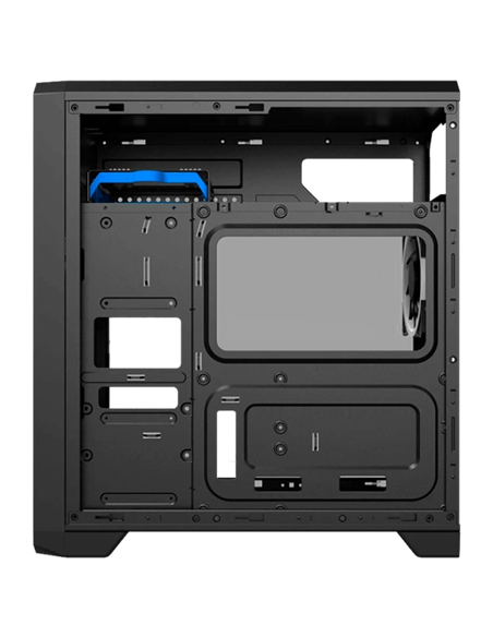 Carcasă PC Gamemax G563, Midi-Tower, Fără PSU, Negru