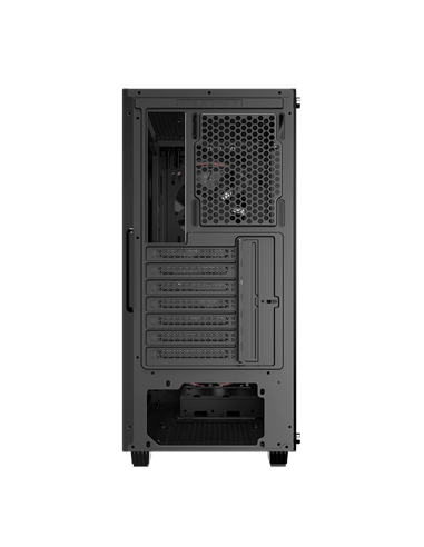 Компьютерный корпус Gamemax Black Hole, Midi-Tower, Без блока питания, Чёрный