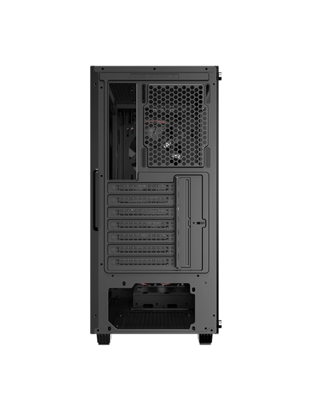 Компьютерный корпус Gamemax Black Hole, Midi-Tower, Без блока питания, Чёрный