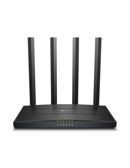 Router fără fir TP-LINK Archer C6U, Negru