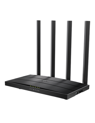 Router fără fir TP-LINK Archer C6U, Negru