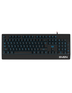 Tastatură SVEN KB-G8300, Cu fir, Negru