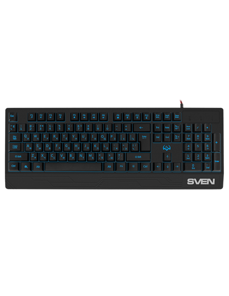 Tastatură SVEN KB-G8300, Cu fir, Negru