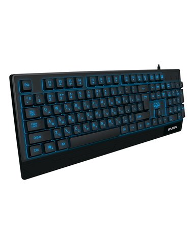 Tastatură SVEN KB-G8300, Cu fir, Negru