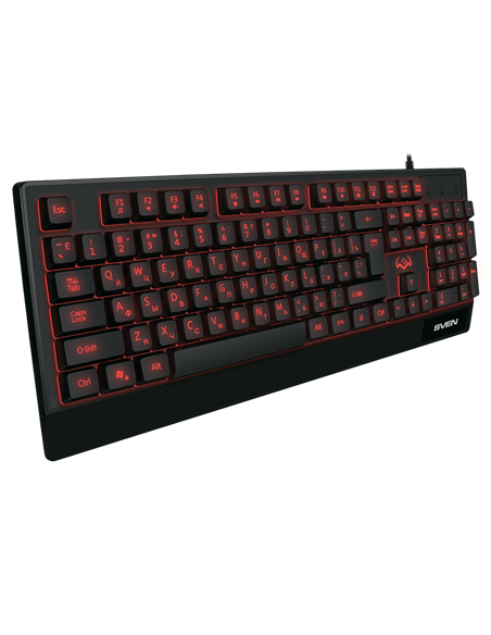 Tastatură SVEN KB-G8300, Cu fir, Negru