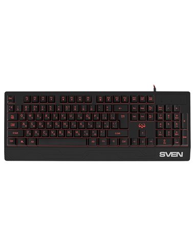 Tastatură SVEN KB-G8300, Cu fir, Negru