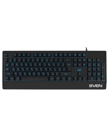 Tastatură SVEN KB-G8300, Cu fir, Negru