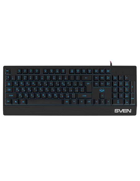 Tastatură SVEN KB-G8300, Cu fir, Negru
