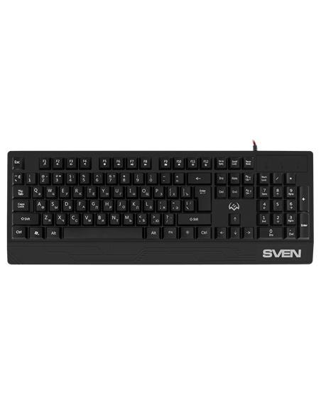 Tastatură SVEN KB-G8300, Cu fir, Negru