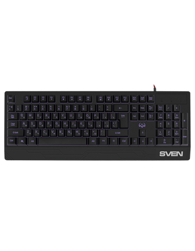 Tastatură SVEN KB-G8300, Cu fir, Negru
