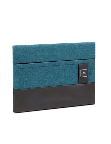 Husă universală pentru Laptop RivaCase Lantau, 13", Poliester, Acvamarin