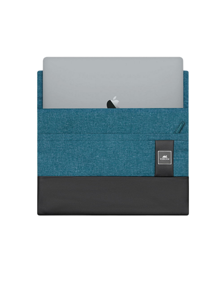 Husă universală pentru Laptop RivaCase Lantau, 13", Poliester, Acvamarin