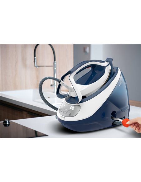 Fier de călcat cu generator de abur Tefal GV9221E0, 2600W, Albastru
