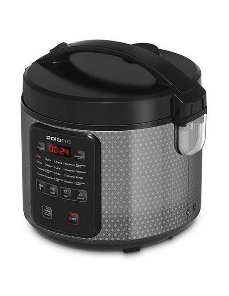 Aparat de gătit multifuncțional Polaris PMC0578AD, Negru / Oțel Inoxidabil