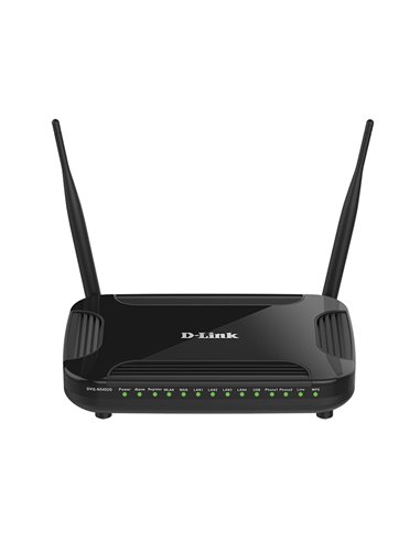 Беспроводной маршрутизатор D-Link DVG-N5402G, 3G, 4G, Чёрный