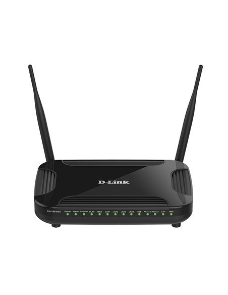 Router fără fir D-Link DVG-N5402G, 3G, 4G, Negru