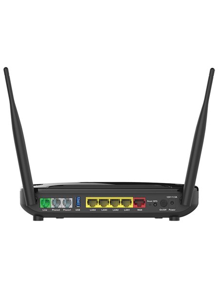 Router fără fir D-Link DVG-N5402G, 3G, 4G, Negru