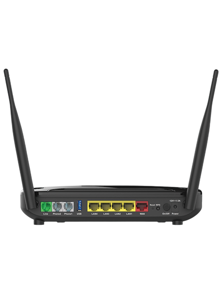 Router fără fir D-Link DVG-N5402G, 3G, 4G, Negru