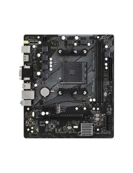 Placă de bază ASRock A520M-HVS, AM4, AMD A520, Micro-ATX