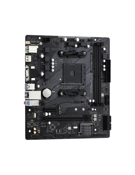 Placă de bază ASRock A520M-HVS, AM4, AMD A520, Micro-ATX