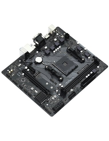 Материнская плата ASRock A520M-HVS, AM4, AMD A520, Micro-ATX