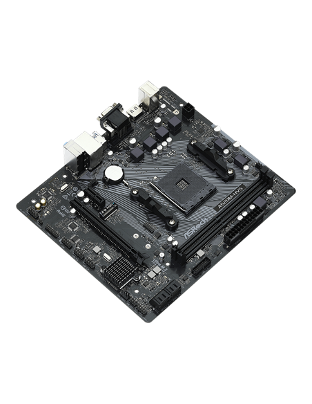 Материнская плата ASRock A520M-HVS, AM4, AMD A520, Micro-ATX