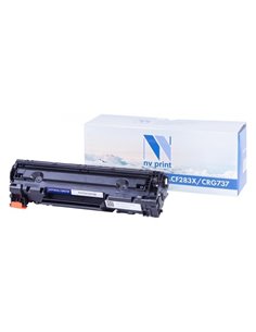 Картридж ChinaMate CF283X/ CRG737H KT, Черный 2