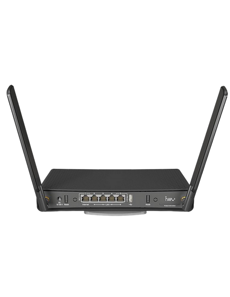 Router fără fir MikroTik hAP AC3, Negru