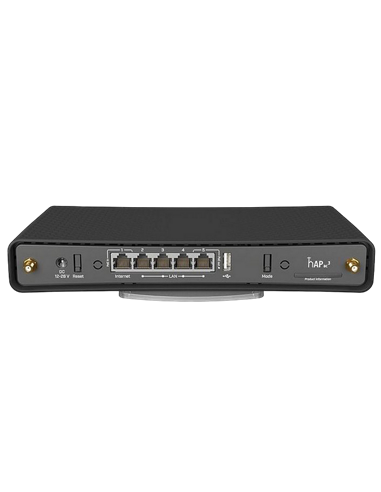 Router fără fir MikroTik hAP AC3, Negru