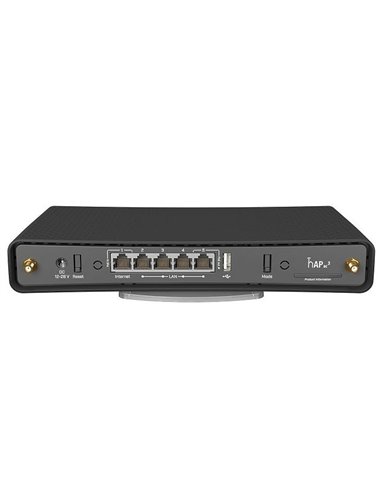 Router fără fir MikroTik hAP AC3, Negru