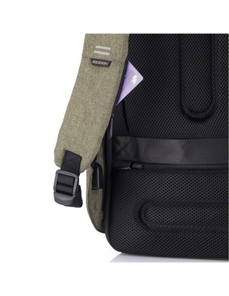 Rucsac zilnic Bobby Hero Regular, 15.6", Poliester, Verde