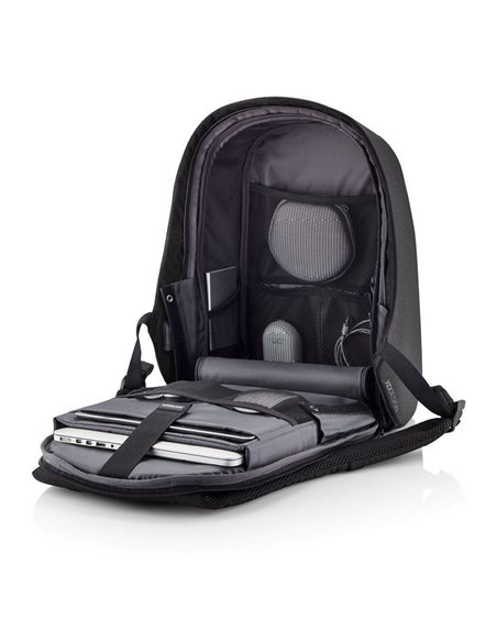 Рюкзак для ноутбука Bobby Hero Small, 13.3", Искусственная кожа, Чёрный