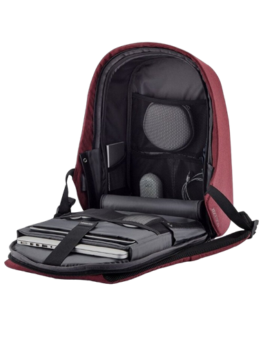 Рюкзак для ноутбука Bobby Hero Small, 13.3", Искусственная кожа, Красный