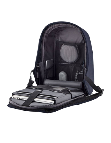 Rucsac pentru Laptop Bobby Hero Small, 13.3", Piele artificială, Albastru închis