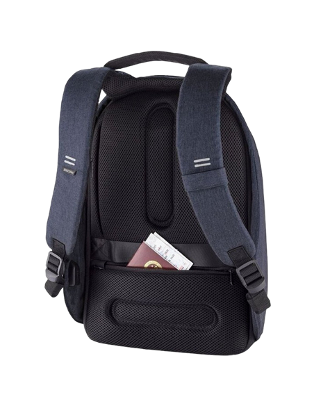 Rucsac pentru Laptop Bobby Hero Small, 13.3", Piele artificială, Albastru închis
