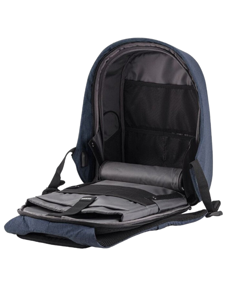 Rucsac pentru Laptop Bobby Hero Small, 13.3", Piele artificială, Albastru închis