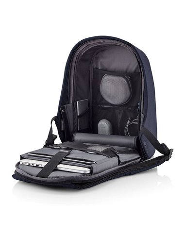 Rucsac pentru Laptop Bobby Hero Small, 13.3", Piele artificială, Albastru închis