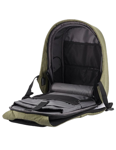Rucsac pentru Laptop Bobby Hero Small, 13.3", Piele artificială, Negru