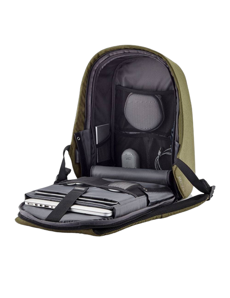 Rucsac pentru Laptop Bobby Hero Small, 13.3", Piele artificială, Negru