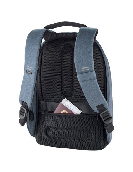 Rucsac pentru Laptop Bobby Hero Small, 13.3", Piele artificială, Albastru