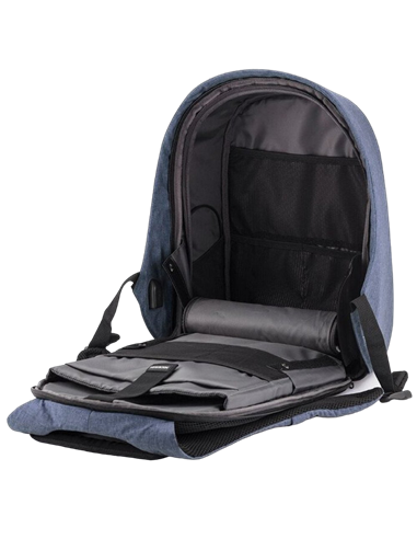 Rucsac pentru Laptop Bobby Hero Small, 13.3", Piele artificială, Albastru