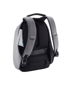 Rucsac pentru Laptop Bobby Hero XL, 17", Piele artificială, Gri 2