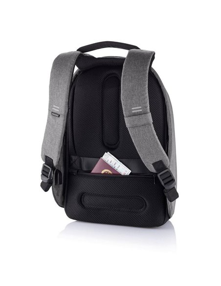 Rucsac pentru Laptop Bobby Hero XL, 17", Piele artificială, Gri