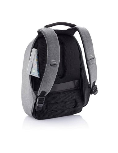 Рюкзак для ноутбука Bobby Hero XL, 17", Искусственная кожа, Серый