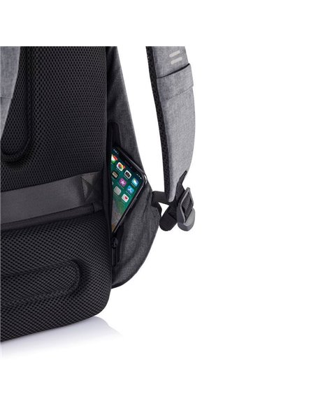 Рюкзак для ноутбука Bobby Hero XL, 17", Искусственная кожа, Серый