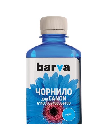 Recipient de cerneală Barva G490 (Canon G-Series), G490-504 (709), Cyan