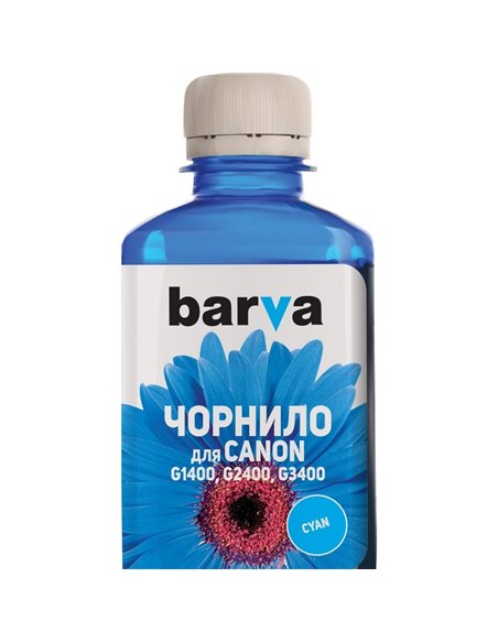 Recipient de cerneală Barva G490 (Canon G-Series), G490-504 (709), Cyan