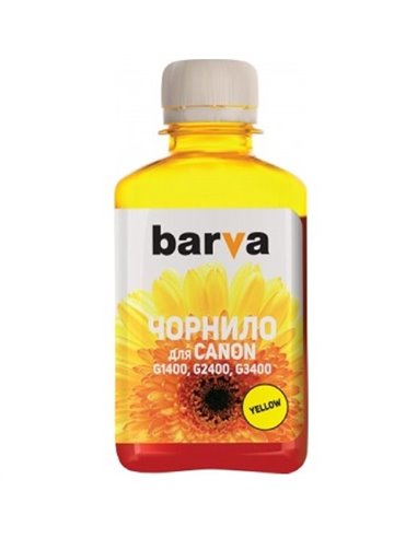 Контейнер с чернилами Barva G490 (Canon G-Series), G490-506 (711), Желтый