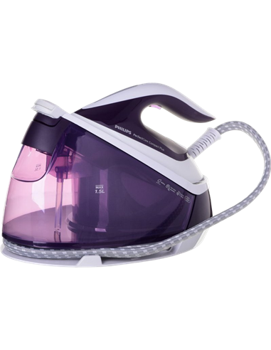 Fier de călcat cu generator de abur PHILIPS PerfectCare Compact Plus GC7933/30, 2400W, Violet