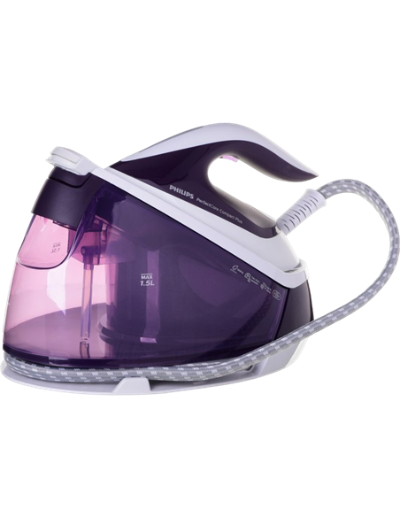 Утюг с парогенератором PHILIPS PerfectCare Compact Plus GC7933/30, 2400W, Фиолетовый